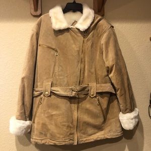 XL Charles Klein suede jacket